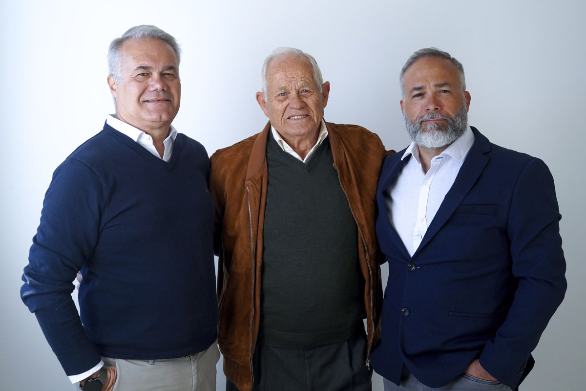 Fundador y directivos de Alemparte, reflejo del relevo generacional y compromiso empresarial con el sector del agua.